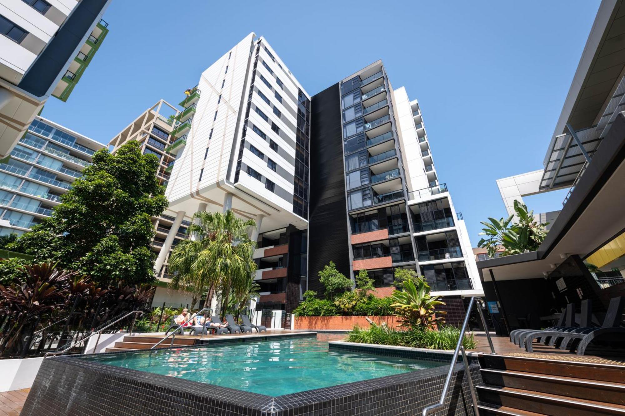 Arena Apartments By Cllix Brisbane Ngoại thất bức ảnh