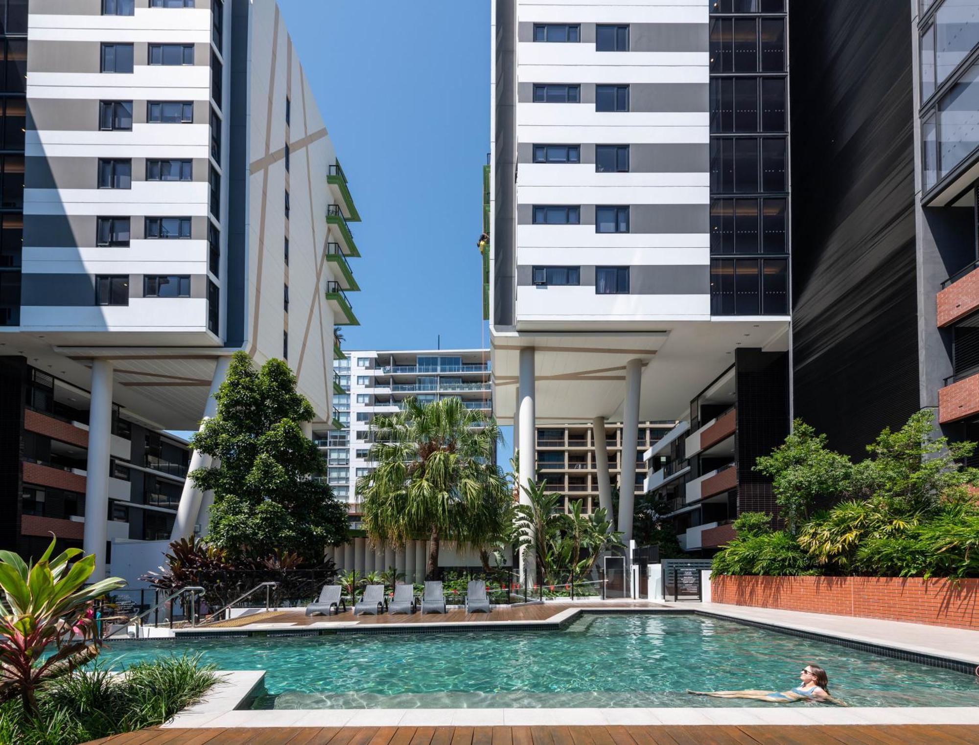 Arena Apartments By Cllix Brisbane Ngoại thất bức ảnh